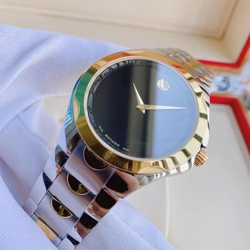 Movado Luno Sport Black Dial Premium Men's Watch- 0606906